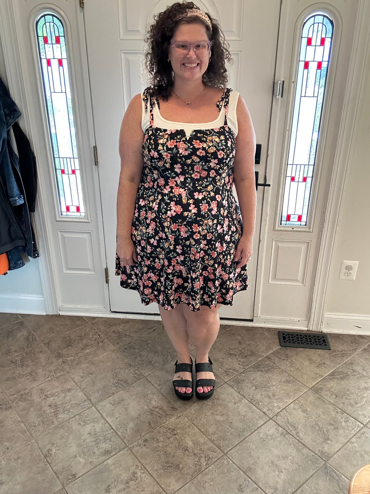 Throwback Blossom Plus Size Dress