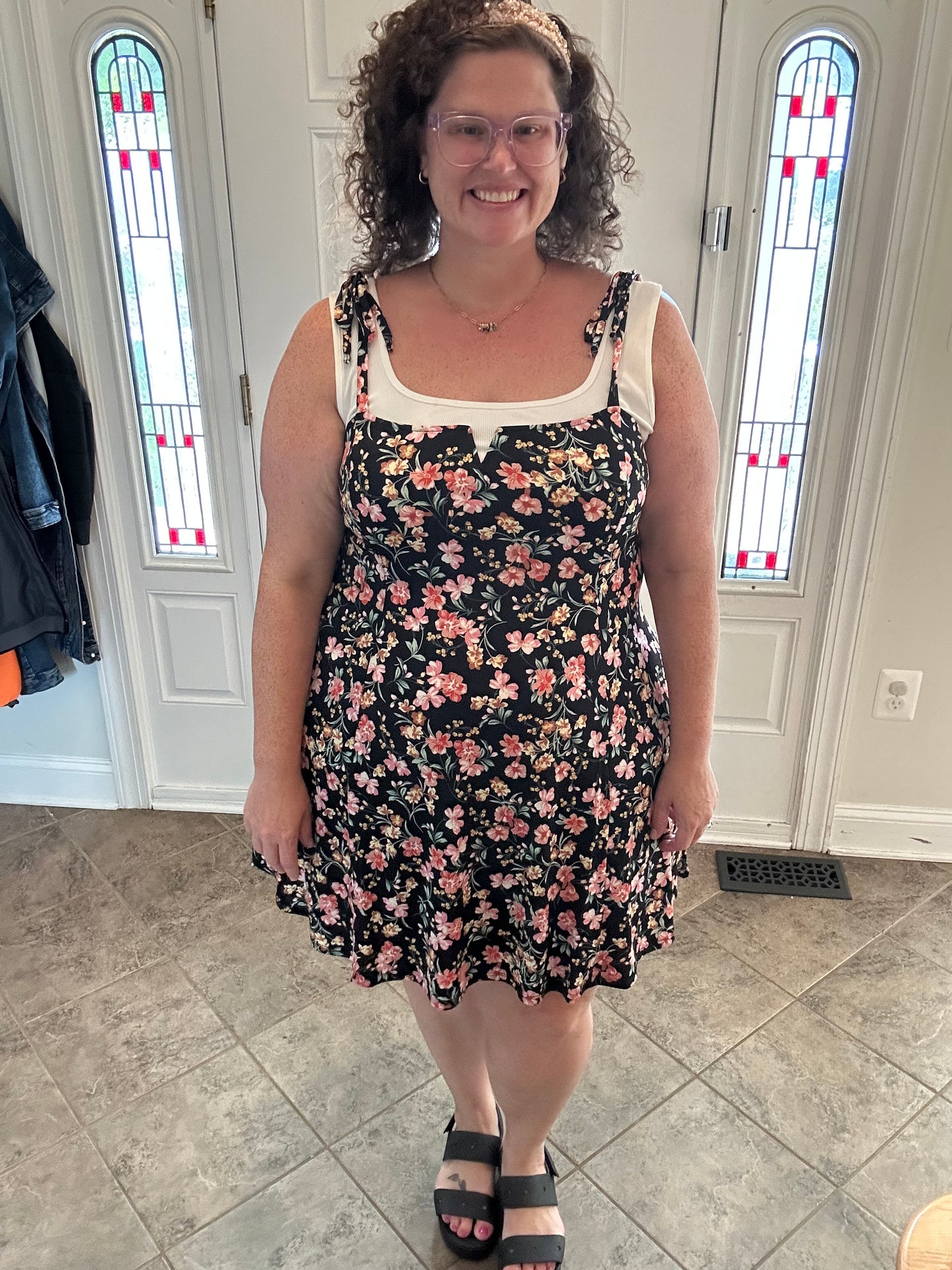 Throwback Blossom Plus Size Dress