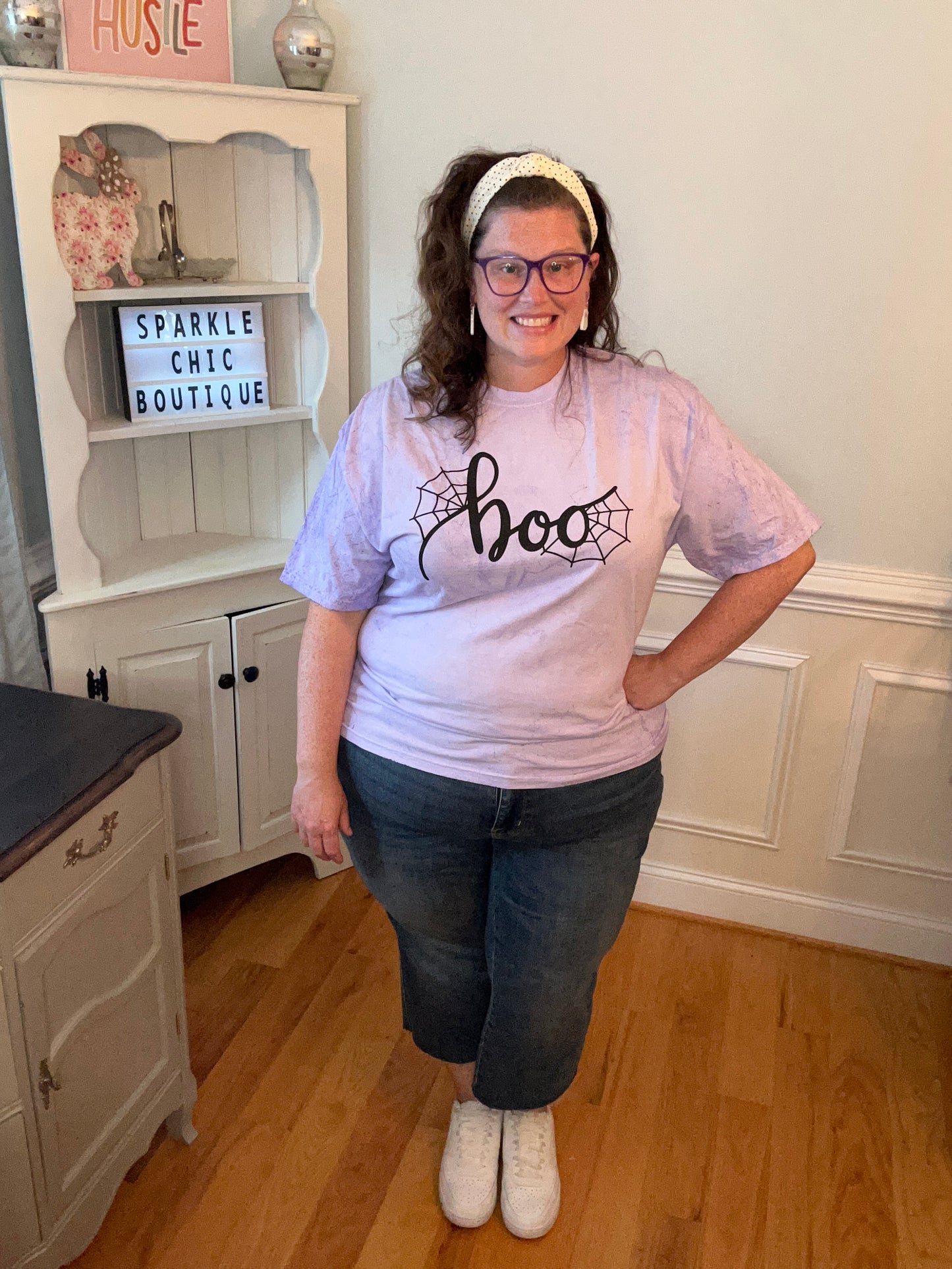 Comfort Colors "Boo" Graphic T